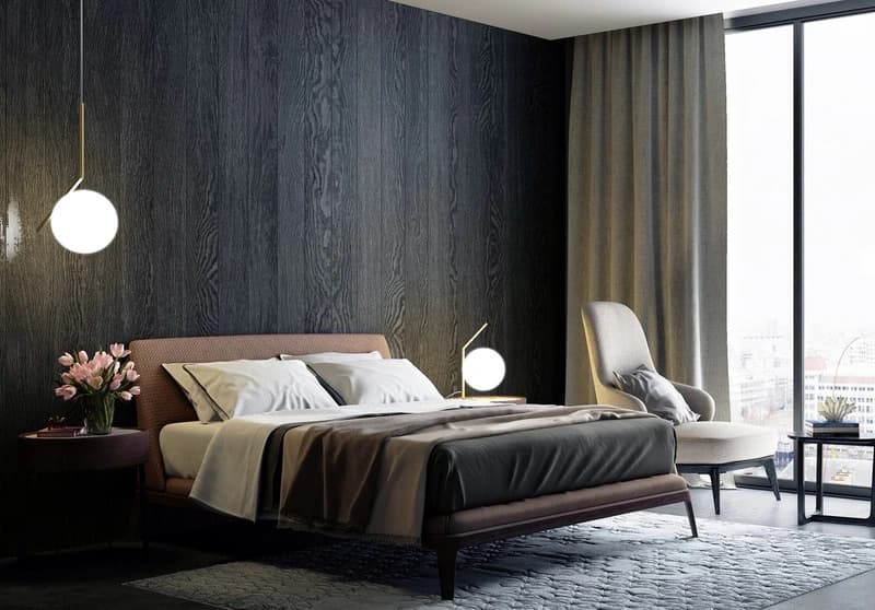 Bedroom — brochure illustration