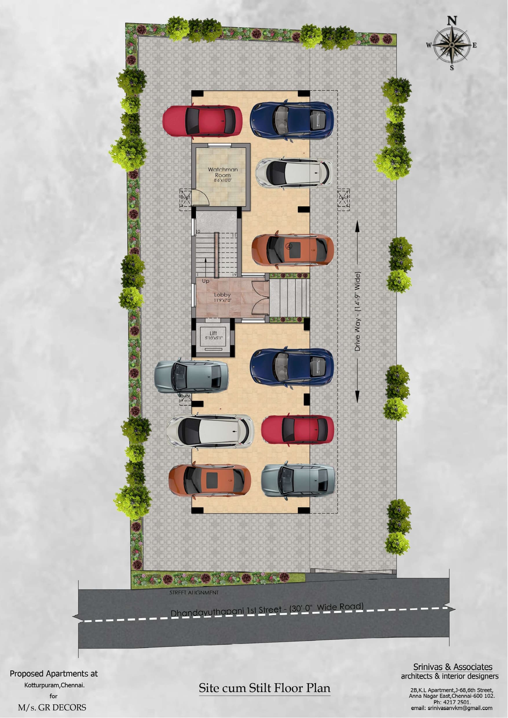 Stilt plan