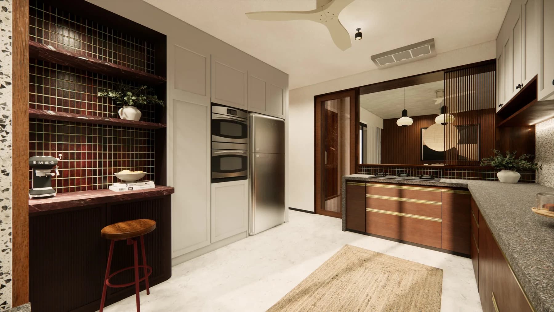 Kitchen — brochure render