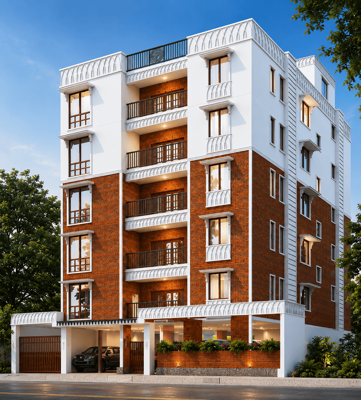 Elevation of Ushus by Vishranthi Homes in Parameshwari Nagar, Adyar