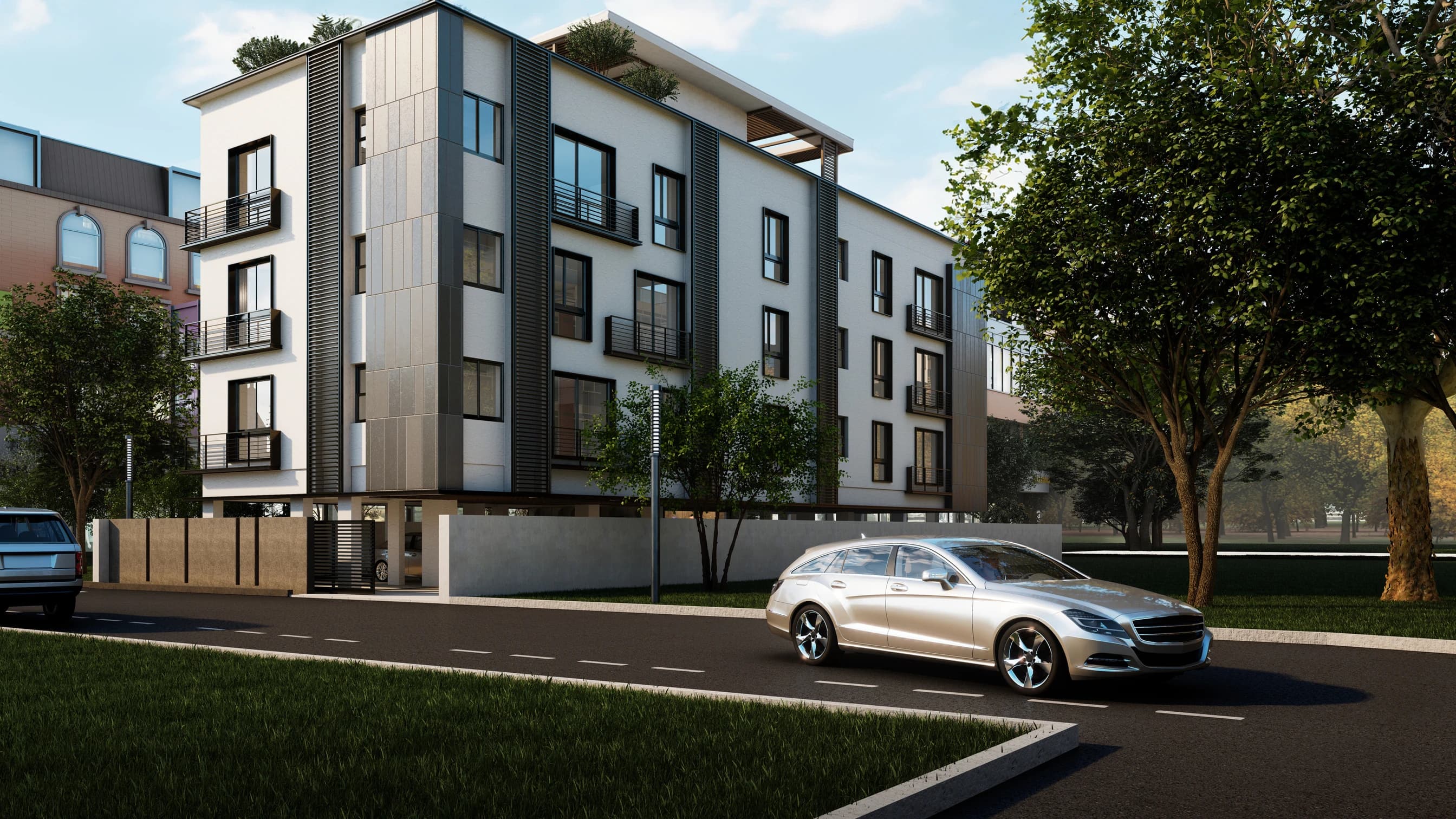 Tulip architectural elevation from the project brochure