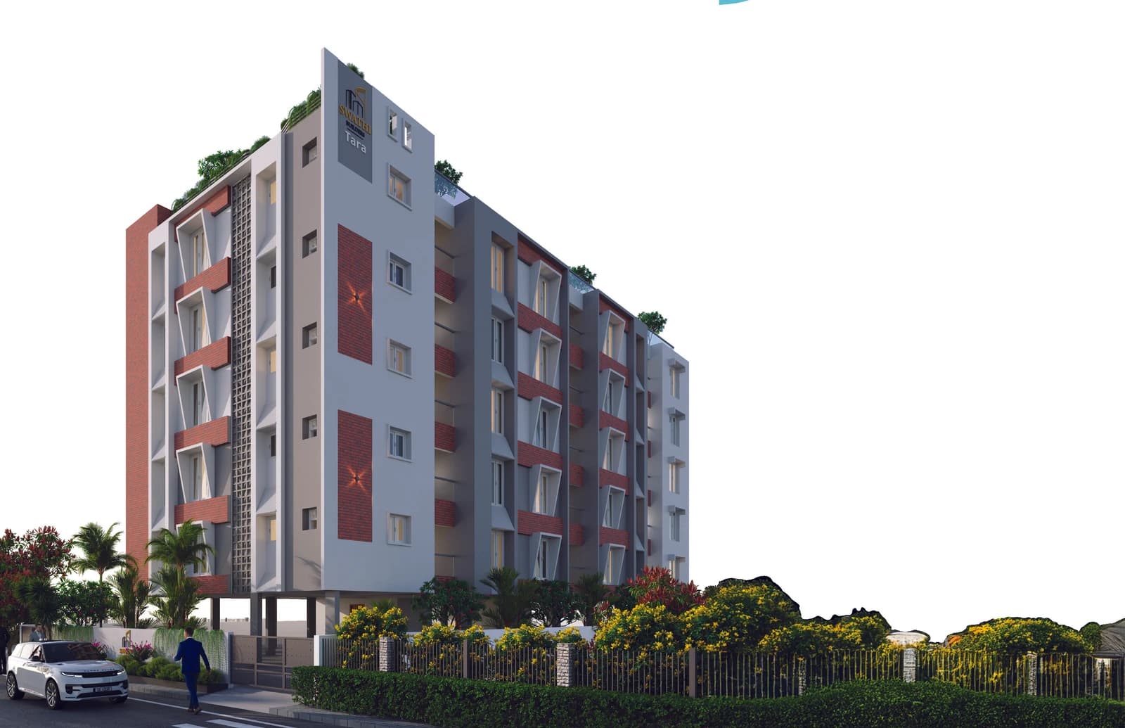 Swathi Tara architectural elevation from the project brochure