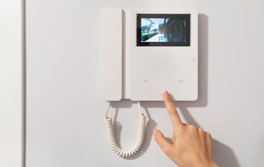 Video door phone security