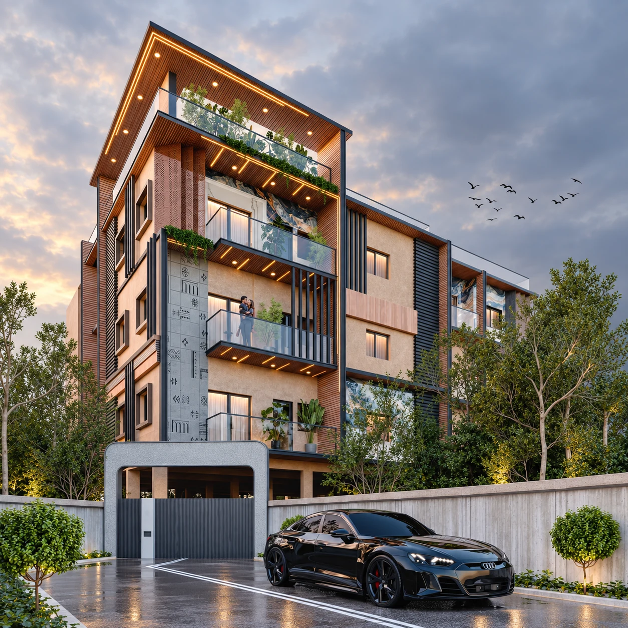 Green Nova architectural elevation — artist's impression